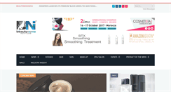 Desktop Screenshot of beautynewsindia.com